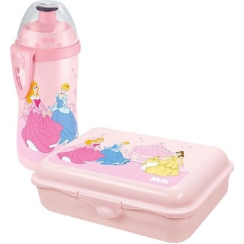 Nuk Кутия за обяд и чаша Nuk Junior Cup - Princess (10255089)