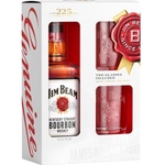 Jim Beam уиски с 2 чаши(Джим Бийм) 0.7л
