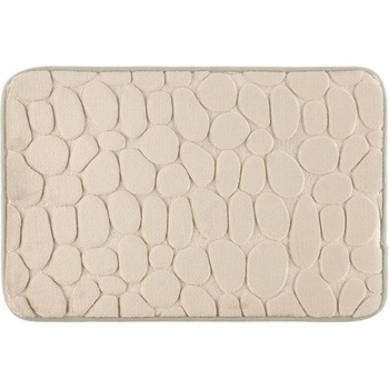 4LIVING Постелка за баня Stone - 40 х 60 см. - бежова (TB-4Living-635420)