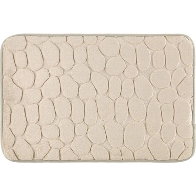 4LIVING Постелка за баня Stone - 40 х 60 см. - бежова (TB-4Living-635420)
