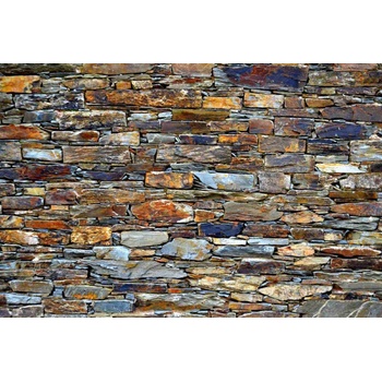 DIMEX ART s. r. o Флизелинов фототапет стара традиционна каменна стена 375 x 250 см