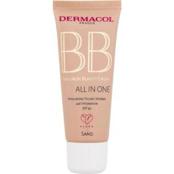 Dermacol BB Cream Hyaluron Beauty Cream All In One SPF30 хидратиращ bb крем 30 ml нюанс 01 Sand