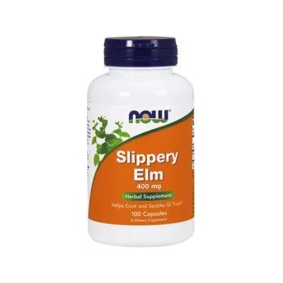 NOW Хлъзгав бряст 400 мг. - Slippery Elm - 100 капсули - NOW FOODS, NF4750