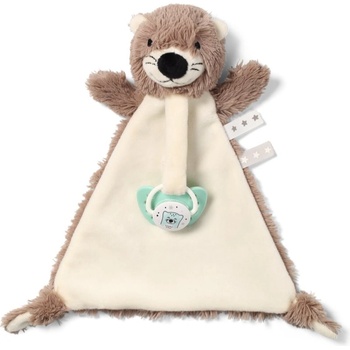 BabyOno Toy бебешко одеялце с клипс Otter Maggie