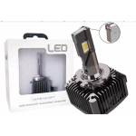  Лед крушки - Led система D2S D2R за подмяна на фабричен ксенон 50W - Canbus 6000K - 100% по силни от фабричен ксенон (D2100)