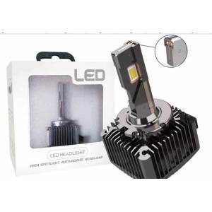  Лед крушки - Led система D2S D2R за подмяна на фабричен ксенон 50W - Canbus 6000K - 100% по силни от фабричен ксенон (D2100)