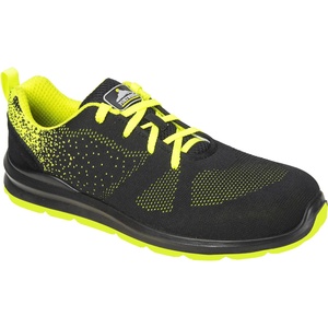 Portwest steelite aire trainer s1p ft25 / Предпазни обувки s1p - черно/зелено 43 (ft25bgn43)
