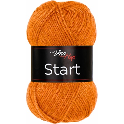 Vlna-hep Příze Start - akryl Start: NOVINKA - 41176 Oranžová (antipilling)