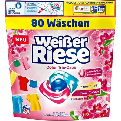 Weiser Riese Color Trio-Caps Orchidee капсули за цветно пране 80 бр