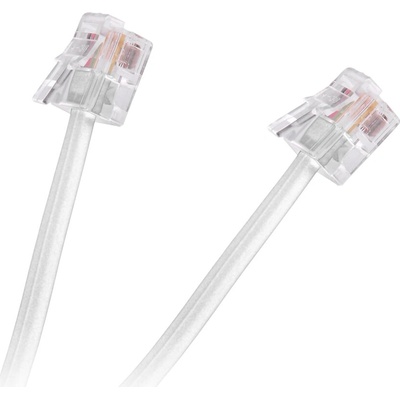 Cabletech L-TEL0033F-10 Telefónny 6P4C 10m