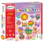 Man Yuk Toys Комплект за изработване на магнити за хладилник - любимите играчки на малките момичета