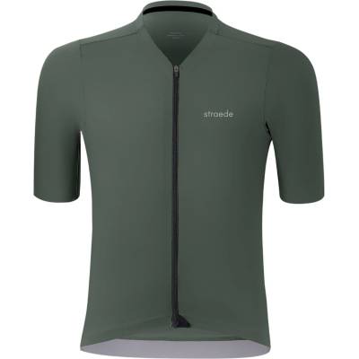 straede Фланелка с къс ръкав за колоездене straede Aerlig Jersey Cycling jersey - Forest (056-3734-0214)