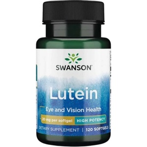 Swanson Lutein 20 mg [120 Гел капсули]