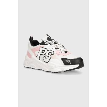 Plein Sport Маратонки PLEIN SPORT Lo-Top Sneakers в бяло USC0611 STE003N 0103 (USC0611.STE003N.0103)