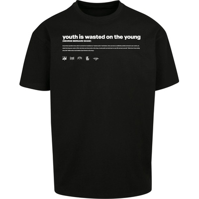 Lost Youth Тениска 'Influenced' черно, размер XL