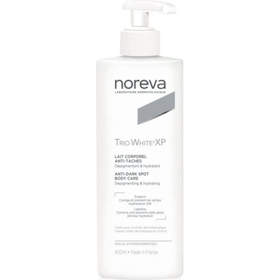 Noreva Trio White XP Anti-Dark Spot Body Care тоалетно мляко за тяло против пигментни петна 400ml