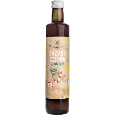 Sonnentor sirup zázvor citron 0,5 l