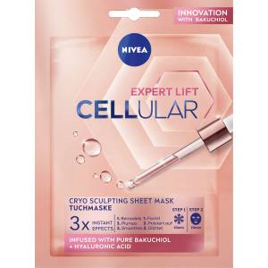 Nivea Cellular Крио лист маска Hyaluron Filler Elasticity