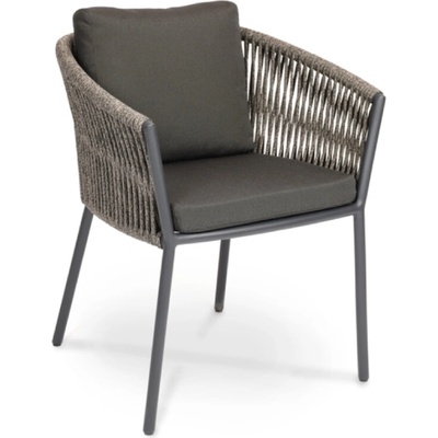 FISCHER MÖBEL Záhradné kreslo COSMO 2660AS, antracit