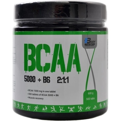 Body Nutrition BCAA 5000 + B6 2:1:1 500 tabliet