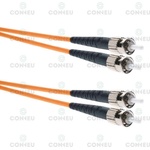 Conneu Оптична пач корда ST-ST, дуплекс, Мулти мод 50/125 ОМ2, 0.5м (CNFJ-STSTOM2DOR3mm-0.5)