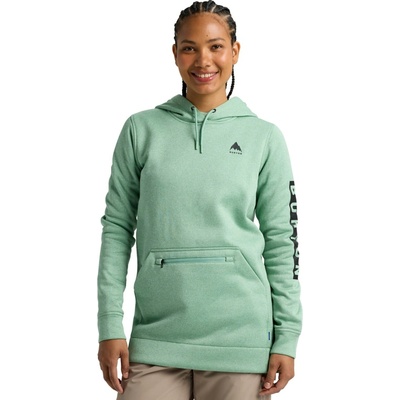 Burton Wms Oak Long Pullover Hoodie soft sage heather 25/26