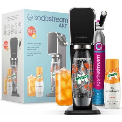 SodaStream ART Black MIRINDA Mpack