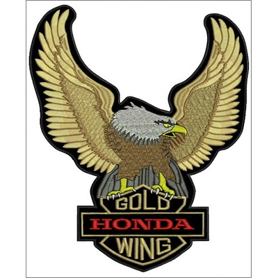 Nášivka orol Gold Wing veľká