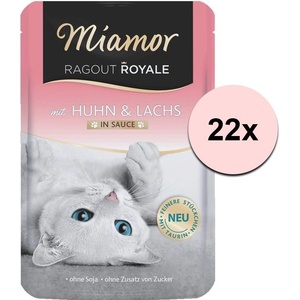 Miamor Ragout Royal пиле и сьомга в сос 22 x 100 г