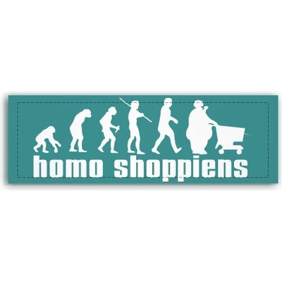 Fotoobraz 150x55 cm panorama Homo Shoppiens