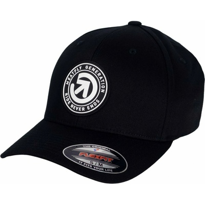 Meatfly шапка с козирка Raptor Flexfit Generation Black Meatfly | Cheren | МЪЖЕ | S/M