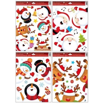 PLUS LINE Весели стикери за прозорец, 30 x 42 см - различни (AN268)