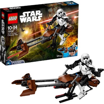 LEGO® Star Wars™ 75532 Průzkumný voják a speederová motorka