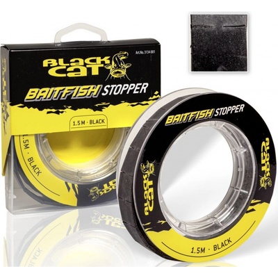 Black Cat Zarážka Baitfish Stopper 1,5m Černá