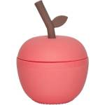 OYOY Mini Червена силиконова детска чаша Apple - OYOY Mini (M107598)