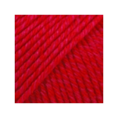 Příze Drops Cotton merino červená