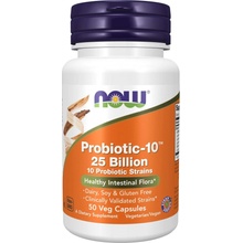 Now Foods ProBiotic 10 probiotika 25 miliard CFU 10 kmenů 50 kapslí