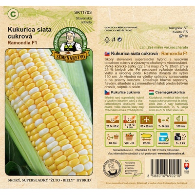 Kukurica siata cukrová - Ramondia 10 g