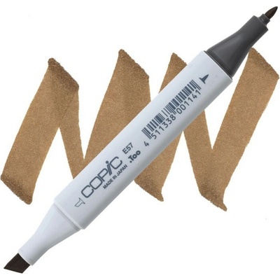 Lihová fixa COPIC Classic oboustranná Fine & Chisel, Light walnut (E57)