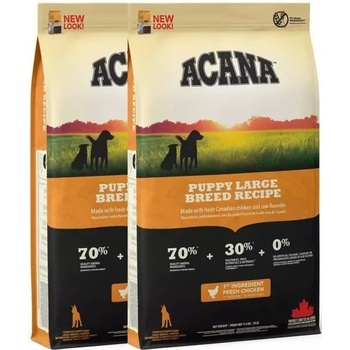Acana Puppy Large Breed Recipe 2 x 11,4 kg