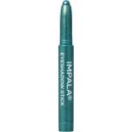 IMPALA Cosmetics дълготрайни сенки за очи стик, Long-lasting Eyeshadow Stick, Номер 07, Azure Emerald