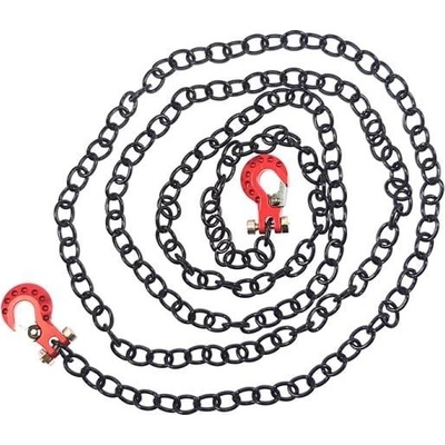 H-Speed oko kovové s řetízkem 1:10 červeno-černé