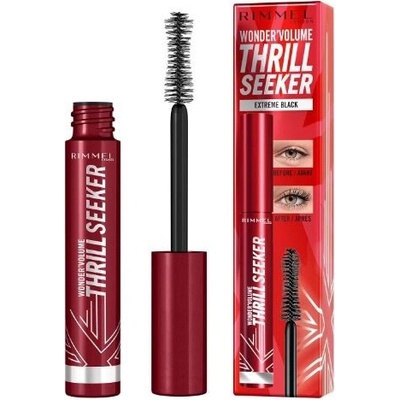 Rimmel London Thrill Seeker objemová predlžujúca riasenka Extreme Black 8 ml