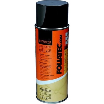 FOLIATEC farba do interiéru – Interior Color Spray 400 ml, farba béžová matná