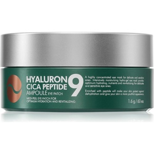 MEDIPEEL+ Hyaluron Cica Peptide 9 Ampoule Eye Patch възглавнички под очите с успокояващ ефект 60 бр