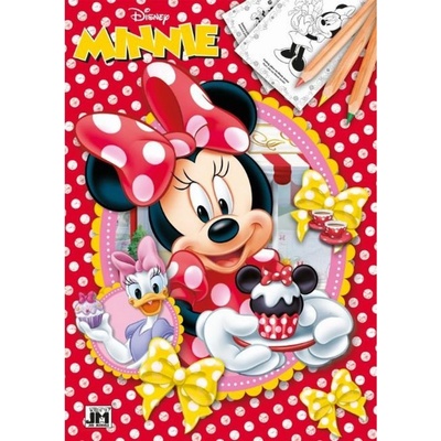 Jiri Models Omalovánky A4 Minnie 2922 7 – Zboží Dáma