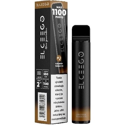 EL CEEGO Virginia Tobacco 16,5 mg 1100 poťahov