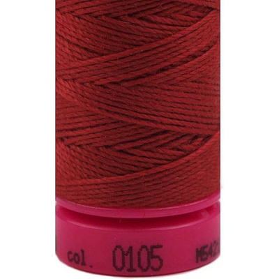 Polyesterové nitě Aspo 30 / riflové návin 30 m Varianta: 105 Chili Pepper, Balení: 5 ks