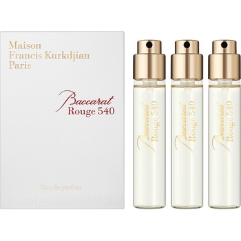 Maison Francis Kurkdjian Baccarat Rouge 540 parfémovaná voda unisex 3 x 11 ml náplň