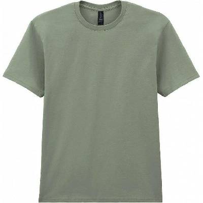 Gildan pánské triko Softstyle Midweight šalvěj zelené